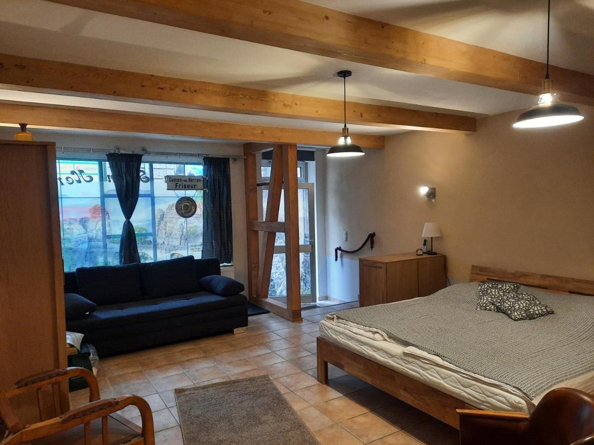 Appartement Urlaub Im Friseursalon à Sebnitz Extérieur photo